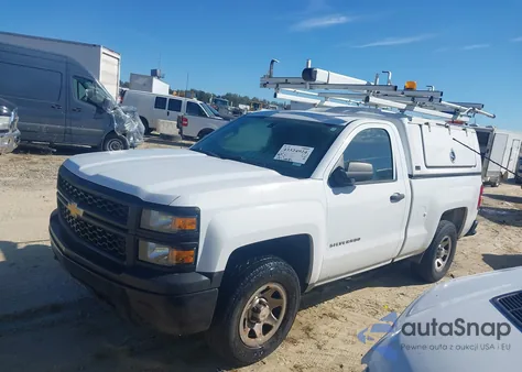 2014 Chevrolet Silverado 1500 Work Truck 1Wt из США, поврежденный, VIN 1GCNKPEC8EZ320732